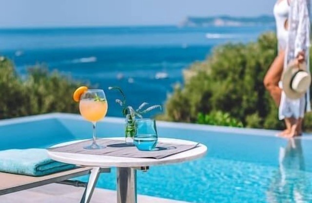 Luxury 3 BR Villa Benedetta in Sivota Thesprotias offering privacy and sea views