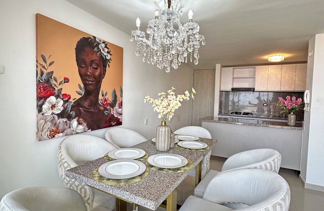 Luxury Barranquilla norte, 3 private parking, 4 air conditioned, river view