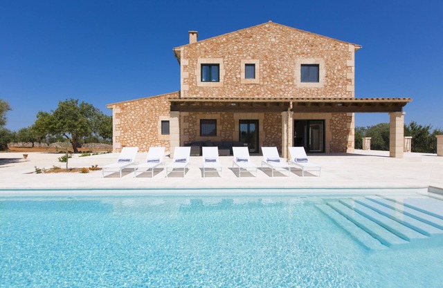 Luxury countryside modern private villa near Santanyi and best island beaches.