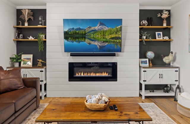 Luxury Getaway with Ocean + Island Views, Fire Pit & Big Deck