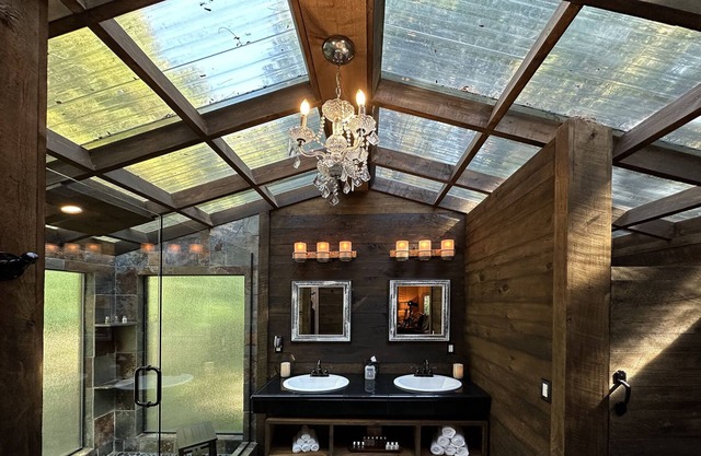 Luxury Glamping Tent tucked away on over 400 acres.