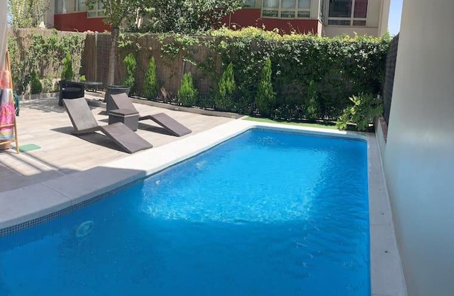 Luxury house with patio, garden and private pool.
