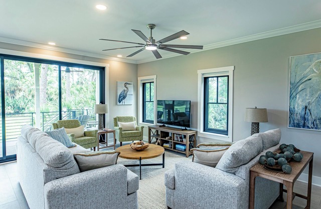Luxury Living on Fripp Island - 155 Davis Love! Includes Guest Cards and Golf Cart.
