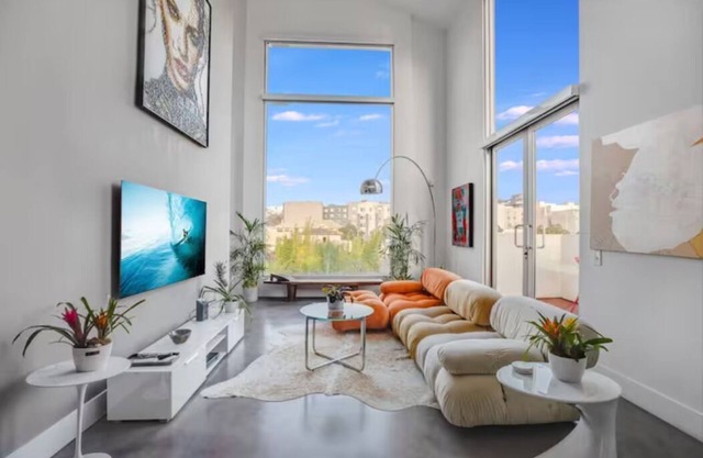 Luxury Loft: Panoramic Views, Art & Waterfront Steps Away! With Gated Parking!