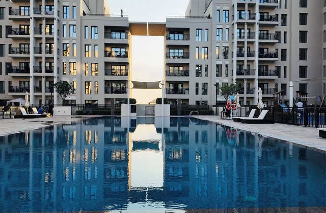 Luxury & Lovely Calm 3BR Apartment with Pool view in a private Gated Community