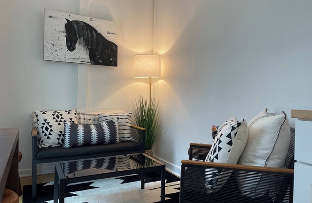 Luxury modern container home in a rural setting! Pet friendly!