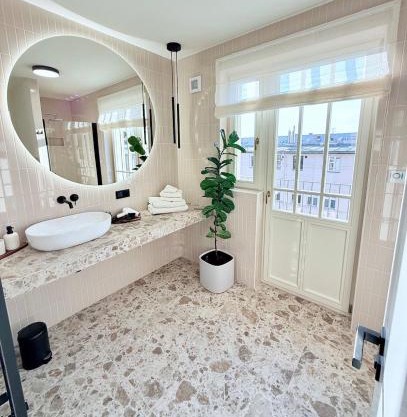 Luxury New Apartment with Balcony Steps from Wenceslas Square