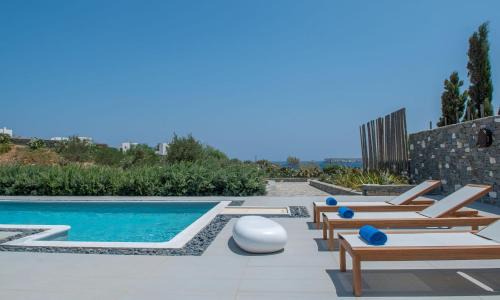 Luxury Paros Villa Master Villa Sea View Private Pool 3 Bdr Tserdakia