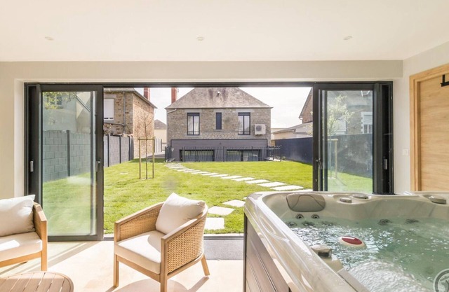 Luxury Stone House with Spa, Sauna & Garden near Mont St-Michel
