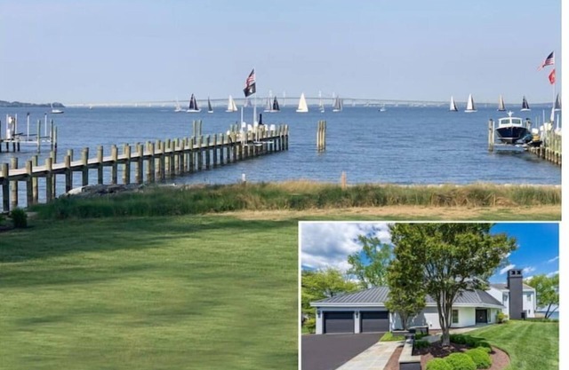 Luxury Waterfront Annapolis home with your very own Private Beach & Dock