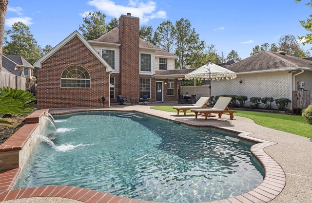 Luxury Woodlands Hideaway Home - Pool, Updated, & Close to Everything!
