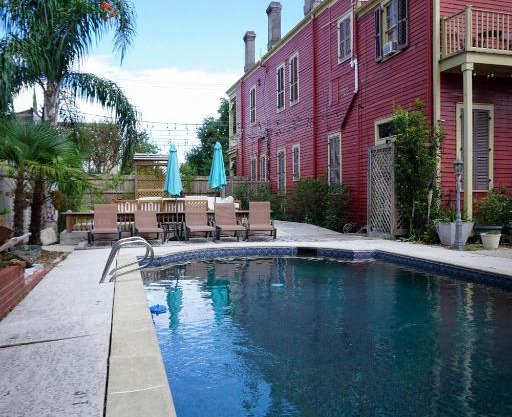 Macarty House, A Bohemian Resort with pool and cabana bar