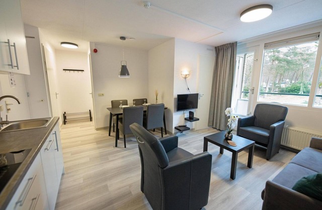 Maisonettes in the main building, suitable for 4 people.
