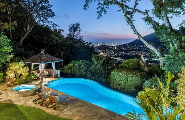 Manoa Royal Retreat by Gather | Luxury 9-Acre Estate w/Pool, Views & Trails