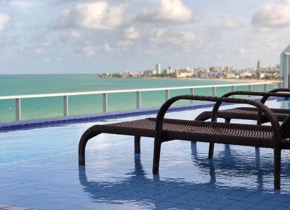 Mar Bello Plaza com TV 50p e Netflix