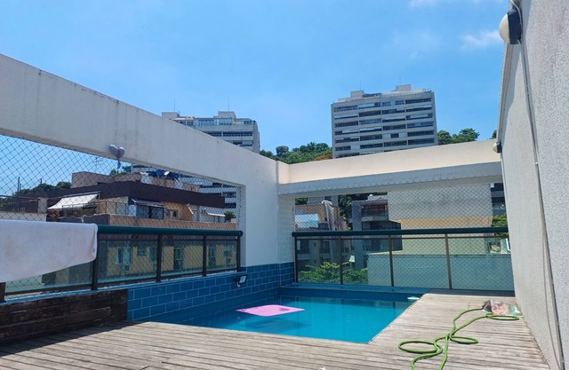 Maravilhosa Cobertura Piscina Churrasqueira no Flamengo
