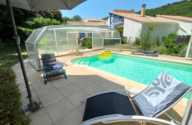 MAS VALLCROSA Chambre suite parentale avec jardin et piscine