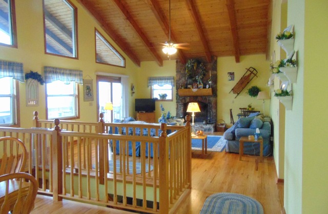 MASTERS VIEW- 3BR,2 BA PICTURESQUE VIEW OF THE SMOKEY MOUNTAINS FROM THE HOT TUB