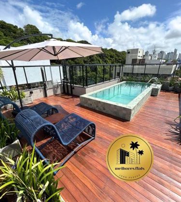 Melhores Flats - Delícia a 50m do mar