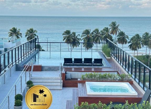 Melhores Flats - Excepcional, pertinho do mar