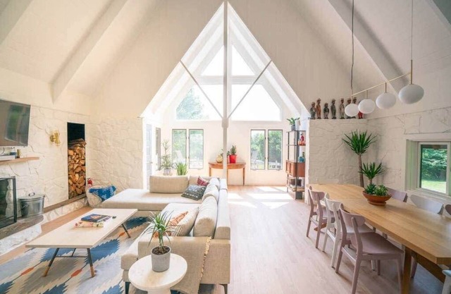 Milan Hill A-Frame - Heated Pool near Rhinebeck
