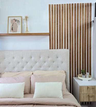 Minimalist Scandinavian 1BR Condo Unit in Quezon City with Parking