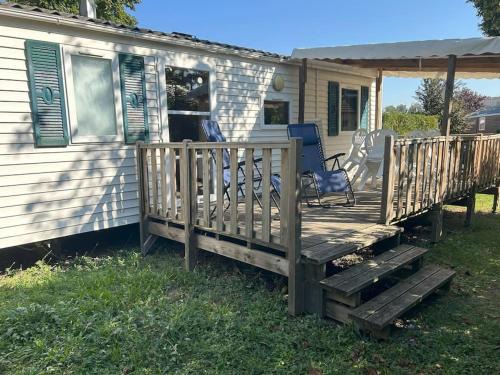 Mobil Home 3 chambres Ile du Rhin Camping Tohapi-Alsace