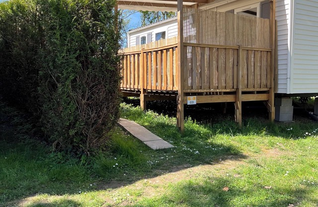 Mobile Home Dans Camping Calme