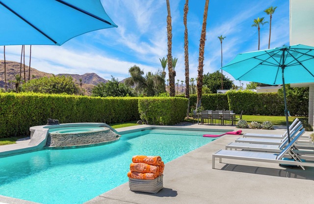 Mod Blue Agave - Stunning Glam Mid-Century