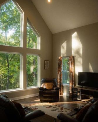 Modern 2 BD cabin with hot tub & Games & Central Loc