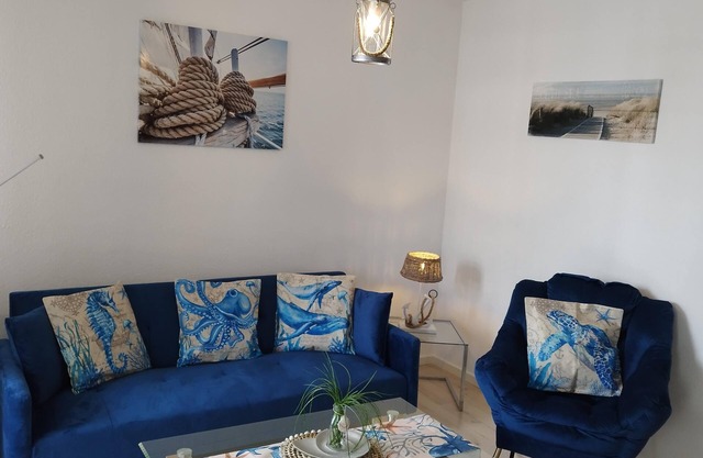 Modern 2-room comfort apartment - balcony, WLAN, TV, spa area