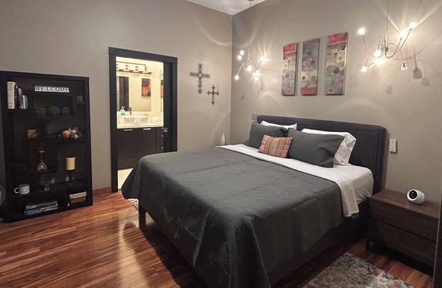 Modern 3000sf 4-bedroom loft in historic Downtown Fort Scott