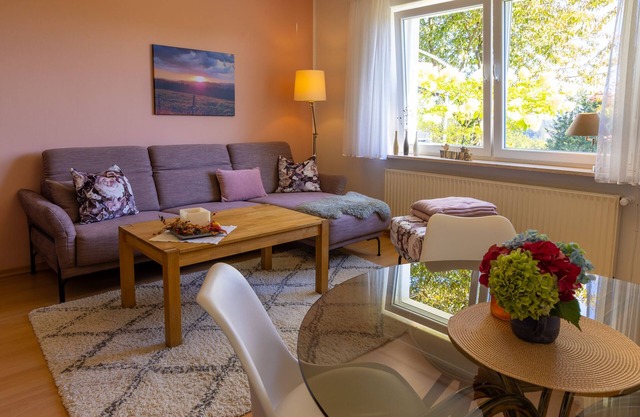 Modern 61sqm apartment with sauna and terrace, at ground level