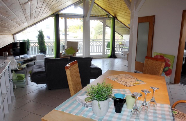 Modern and spacious attic apartment in Abtsteinach im Odenwald