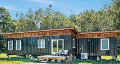 Modern Cabin in pristine nature