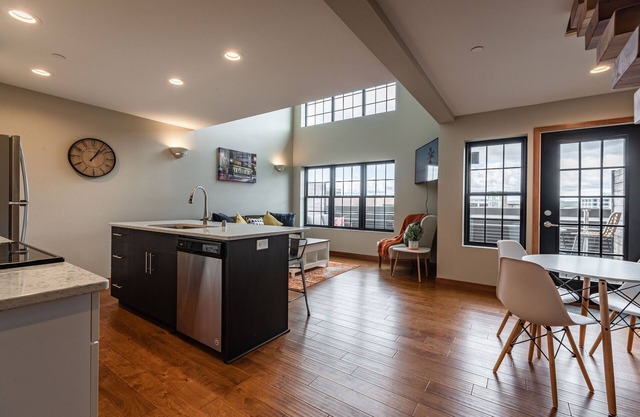 Modern condo near the heart of downtown La Crosse and all it has to offer!