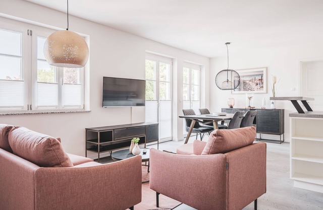 Modern house on the Baltic Sea