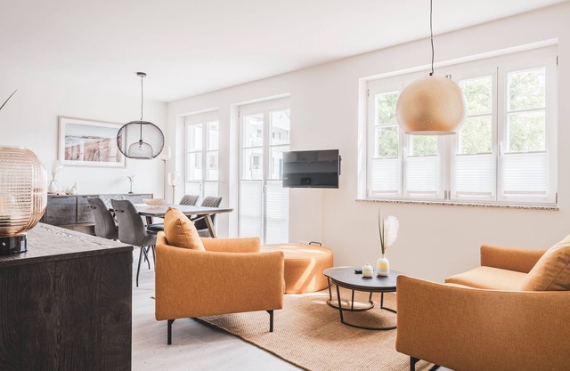 Modern house on the Baltic Sea