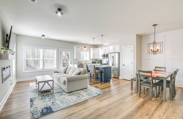 Modern Greer Retreat: Walk to Historic Downtown!