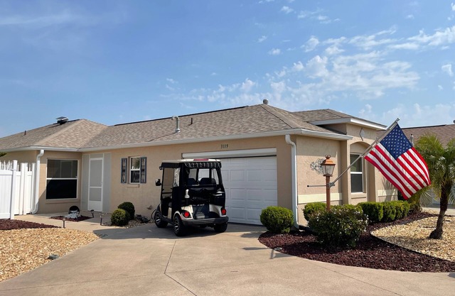 Modern home with no carpet, private hot tub, fire pit, golf cart, and BBQ!