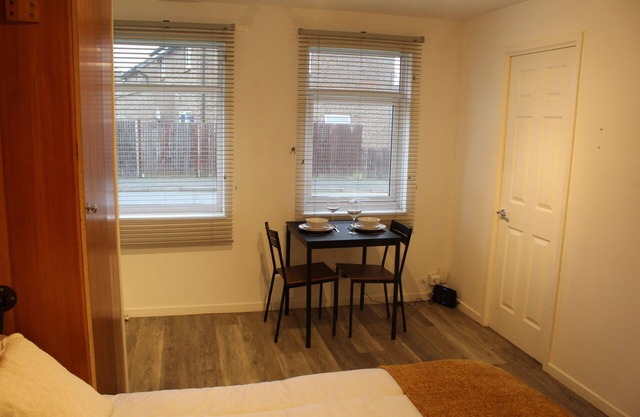 Modern studio apartment with parking