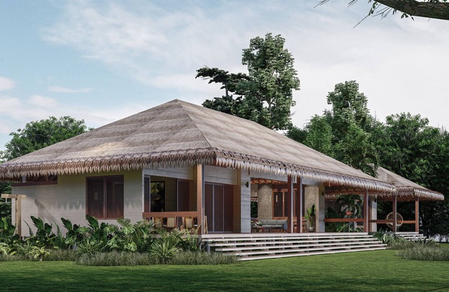 Modern Tropical Bungalow with magic ocean views