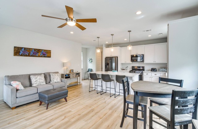 Modern Waveland Home w/Deck - Walk to the Beach!