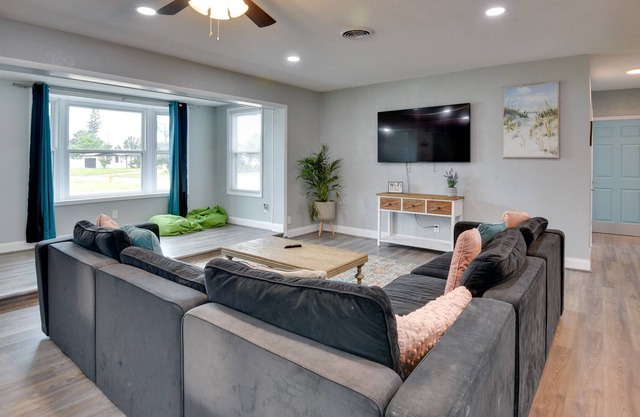 Modernized Coastal Oasis w/ Pool & Game Room!