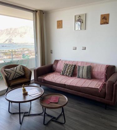 Moderno y tranquilo departamento con vista al mar en Iquique