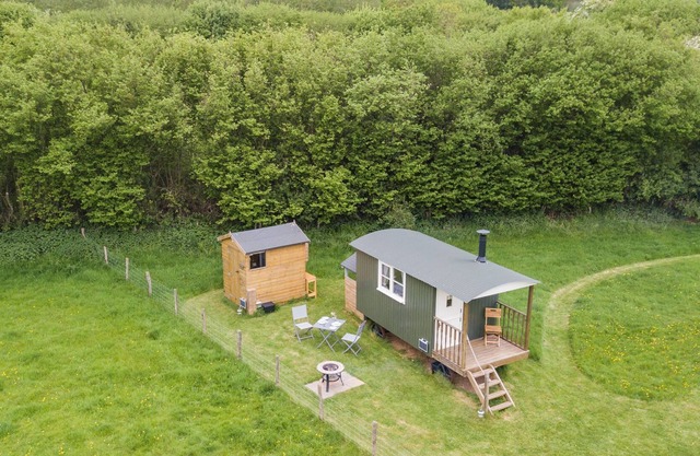 Moss Shepherd's Hut by Bloom Stays - sleeps 2 in eco shepherds hut