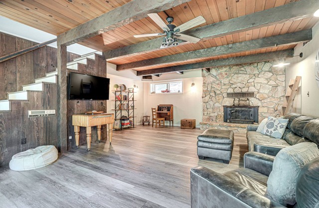 Mtn-View Gem: Deck, Grill & Fire Pit in West Point