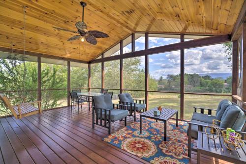 Mtn View Smokies JuJus House with Screened Porch