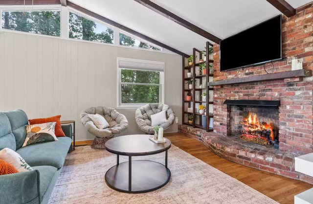 Nature Bliss w/Mtn Views! - Fireplace - Near AVL