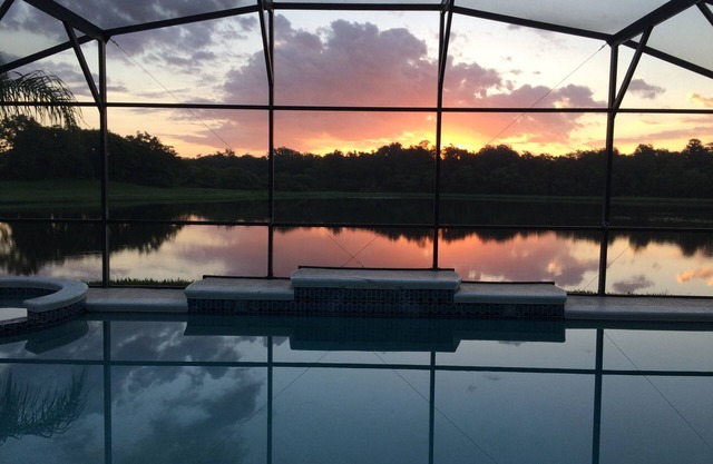 Near Disney and USTA tennis campus - Pool Villa on the Lake - Stunning Views!